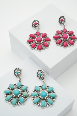 “Ava” Turquoise Earrings