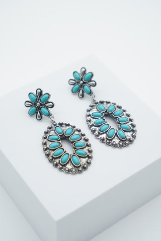 “Ella” Turquoise Earrings