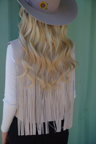 "Isabel" Fringe Vest