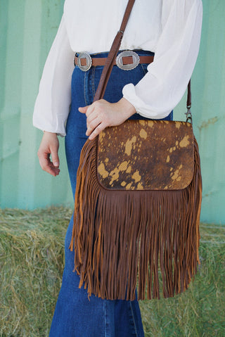 “Ximena” Fringe Purse