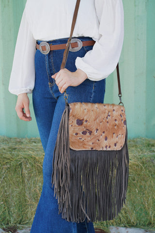 “Ximena” Fringe Purse